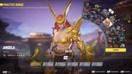 Marvel Rivals Angela on the selection screen (Image via Sportskeeda Gaming || NetEase Games)